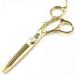 Hair Cutting Scissors Shears 6 Inch Professional JP 440c Steel All Gold Hair Scissors Haircut Thinning Barber Cutting Shears Hairdresser Scissors Set - Buy Online on GoSupps.com