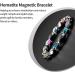 Adjustable Bracelet Beads Magnetic Hematite Bracelet Health Care Bangle for Men Women - Buy Online on GoSupps.com