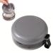 Eowppue Denture Case Portable Retainer Case Denture Bath Case with Strainer & Mirror Ideal for Dentures Retainers(Grey)