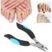 nippers nail cuticle clipper 15 6 2 ingrown toe nail clippers fingernail toenail cuticle scissors pedicure cutter tool clipper clippers - Buy Online on GoSupps.com