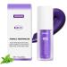 EUBEISAQI Purple Toothpaste Sensitive Teeth 30ml Purple Teeth White Toothpaste Toothpaste for correcting teeth color removing stains improving