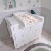 Callowesse Baby Changing Mat 79x47cm | Waterproof, Portable, Foldable | Red Foxes Design - Buy Online on GoSupps.com