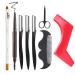 MCAORI Achieve Perfect Makeup with this Versatile Stencil Set for Face Cheek and Nose 6#