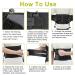 Buy Heated Back Brace for Lower Back Pain Relief - Lumbar Support Belt with Rechargeable Heating Pad - Black (Large 41-49) - International Shipping Available - Buy Online on GoSupps.com