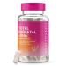 Pink Stork Total Prenatal Vitamin with DHA and Folic Acid: Doctor Formulated, Folate, Iron, Biotin, Vitamin D, Vitamin C + Zinc, Women-Owned, 60 Vegetarian Capsules 60 Count (Pack of 1)