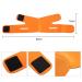 V Face Line Belt | Face Slimming Chin Lift Up Anti Wrinkle Sleep Strap - Orange - Buy Online on GoSupps.com