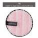 Washable Cotton Makeup Remover Pads - Reusable Cleaning Puffs for Beauty Salons & Home Use (Pink) - Buy Online on GoSupps.com