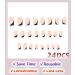 Sethexy Deep Black French Press On Short Square Nails | 24pcs Acrylic Stick-On Nails for Women & Girls - Perfect for Any Occasion - Buy Online on GoSupps.com