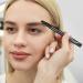 Four-Headed Eyebrow Pencil | 3D Liquid Eyebrow Makeup Pencil Long-Lasting Formula Eyebrow Makeup Tool for Dating Parties Anniversary and Daily Use D: Black - Buy Online on GoSupps.com