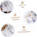 IMIKEYA Lot de 10 Flacons de Brillant L vres Vides 5 Ml Transparents en Verre Rechargeables Adapt s au Maquillage Diy pour Cosm tiques et Soins des L vres Usage Personnel et Pr sent - Buy Online on GoSupps.com