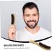 Beavorty 3-in-1 Beard Brush - Softening & Smoothing Wild Boar Bristle Brush for Men - Premium Beard Care Accessories - Buy Online on GoSupps.com