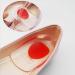 KUOU Orthopedic Gel Cushion Inserts - 1.7 cm Heel Lifters for Comfort | Transparent Shoe Insoles - 2 Pairs - Buy Online on GoSupps.com