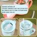 SIMPHONY Stainless Steel Toddler Cups for Kids | BPA-Free with Reusable Straws | Easy-to-Clean Baby Mug for Milk | 9.5oz (Pink) - Buy Online on GoSupps.com