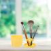 Premium Makeup Brush Cleaning Bowl Set - Ultimate Brush Cleaner & Scrubber Kit Yellow | International Shipping Available - Buy Online on GoSupps.com