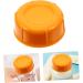 Ibasenice 20 Pack Locking Caps for Baby Bottles - Screw Lids for Breast Milk - Portable Travel Caps - Durable Food-Grade PP - 4.3x1.5cm - Orange - Buy Online on GoSupps.com
