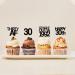 Keaziu 48 Pack Straight Outta 1992 & Thirty AF Cupcake Toppers - 30th Birthday Party Decor - Buy Online on GoSupps.com