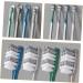 Beaupretty 4-Piece Men's Toothbrush Set - Large Head Manual Travel Toothbrushes for Effective Cleaning - Buy Online on GoSupps.com