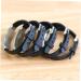 Amosfun 2pcs couple bracelet couples bracelets stainless steel bracelet silicone bracelets bond bracelets for couples bracelet for couples fashion bangle earth tones set lovers Mx3pcs As Shownx3pcs - Buy Online on GoSupps.com