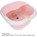 Masseur De Pieds Seau De Bain De Pieds Pliable Temp rature Constante Seau De Trempage De Pieds Portable Pour la Maison(EU-rose) EU rose - Buy Online on GoSupps.com