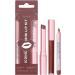  Generisch Set of 3 matte liquid lipsticks lip balm and lip pencil pink tinted moisturizing lip balm collagen lip gloss for dry lips waterproof (coffee) - Buy Online on GoSupps.com