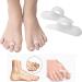 PediMend Silicone Gel Toe Straightener (2 Pairs) - Toe Separators for Hammer Toes & Claw Toe Correction - Reduce Discomfort - Foot Care for Men & Women - Buy Online on GoSupps.com