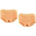 HOME-X Silica Gel Metatarsal Foot Pads for Pain Relief - Nude, 3 L x 2 W x H - Buy Online on GoSupps.com