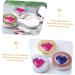 Partykindom Color Contact Lens Case 2-Piece Container with Tweezers Mirror & Travel Storage | Durable & Travel-Friendly - Buy Online on GoSupps.com