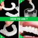 Buy Presses Fake Teeth - 2 Pairs Dentures Cosmetic Tooth Covers Tooth Whitening Set for Men & Women - Buy Online on GoSupps.com