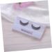 FOMIYES Cross Fake Lashes Cross False Eyelash Women Fake Eyelash Shiny Eyelashes Long Thick Eyelashes Glitter Powder Fake Eyelashes Makeup Dense - Buy Online on GoSupps.com