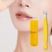 AWHAO Universal Tweezers for Trimming Nose Hair Round Tip Tweezers Precise Professional and Safe Nose Hair Tweezers Yellow with Pouch - Buy Online on GoSupps.com