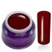 Color Gel Calgary Red Dark Red UV LED Nail Gel Studio Quality Color Gel RM Beautynails 1 Pack (1x 5ml)
