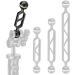 Sea Frogs 4.0 Double Ball Arm: Essential Lightweight Underwater Photography Gear for Diving - Aluminum Alloy - Buy Online on GoSupps.com