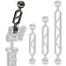 Seafrogs 4 Double Ball Arm Aluminum Alloy Diving Equipment - Underwater Photography Lighting System AM-9 - Buy Online on GoSupps.com