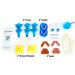 Dentureway DIY Prosthesis Set - 2 Sets of False Teeth & Impression Kit | Easy DIY Partial Denture Solution - Buy Online on GoSupps.com