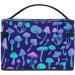 Large Magic Mushrooms Travel Makeup Bag - Portable Cosmetic Organizer for Women/Girls - Buy Online on GoSupps.com