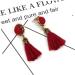 Yardenfun Earring Studs for Women Fringe Earrings for Women Dangle Earrings Pendant Personality Miss Jewelry - Buy Online on GoSupps.com