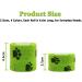 Dog Vet Wrap: 8 Rolls Self Adhesive Bandages for Paws - Breathable & Stretchable Fabric for Sprains & Swelling in 4 Colors with Paw Pattern - Buy Online on GoSupps.com