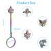 ACETOP Holder Ring Set - 4Pcs Butterfly/Bee/Maple Leaf/Skeleton Hand Shape Blunt Joint Ring Clip - Elegant Finger Holder - Gifts for Men and Women - Multicolor - #17mm - Buy Online on GoSupps.com