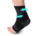Ankle Brace Achilles & Plantar Fasciitis Relief Compression Sleeve Foot Brace with Ankle Support Strap for Women and Men Heel Protector Wrap for Pain Tendonitis & Sprain