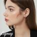 Magnetic Earrings for Women - Acupressure Ultra Strength Non-Piercing Diamond Magnet Set with Gift Box (5 Pairs - Buy Online on GoSupps.com