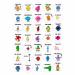 Mr Men Edible Cupcake Toppers - Rice Paper or Wafer Card disc Cake Decorations Stand UP 35 cut out
