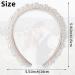 Faux Pearl Headbands for Women Bling Rhinestones Hairbands Women Girls Wedding Birthday Party Valentines Day Gifts Hair Hoop Wedding Hair Accessories (Pearl) - Buy Online on GoSupps.com