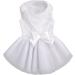 Elegant Asenku Dog Dress - Princess Lace Wedding & Birthday Outfit for Small/Medium Dogs & Cats - Buy Online on GoSupps.com