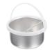 Coheali Small Wax Pot Warmer Pot For hair removal Wax warmer internet pot for wax bowl Waxhest for wax warmers Warm tools Calvor made of wax-sized heating portable aluminum