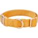 YUDOTE Ultra-Soft Natural Cotton Dog Collar for Small Dogs with Sensitive Skin - Orange S (1 Pack) - International Shipping Available - Buy Online on GoSupps.com