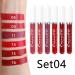 6Pcs Matte Lipgloss Kit - Long Lasting & Waterproof Velvet Liquid Lipstick Set (Color-04) - Buy Online on GoSupps.com