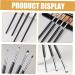 FOMIYES 4pcs Eyeliner Brush Kit Horse Hair Black Fine Precision Eyeliner Brush - Buy Online on GoSupps.com