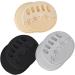 FRCOLOR 6 Pairs Toe Pads Missing Summer Toe Socks Gel Sleeve Cushion Soft Socks for Women Invisible Palm Socks Half Socks for Summer Thick Heel Forefoot Pad Miss - Buy Online on GoSupps.com