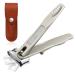 Nail Clippers for Seniors 360 Degree Rotary Fingernail and Toenail Clippers with Long Handle Ultra Sharp Sturdy Stainless Steel Heavy Duty Large Toe Nail Clippers for Thick Nails Built-in Nail File