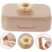 Solustrie Colored Contact Lens Case - 3 Pack Cosmetic Container for Travel - Compact & Stylish 6.20x4.20x2.20cm - Buy Online on GoSupps.com